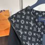 LV Hooded Wrap Coat