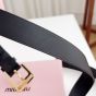 MIU MIU Nappa leather belt