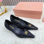 MIU MIU Nappa leather pumps