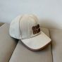 Miu Miu Canvas and leather baseball cap