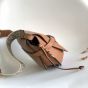 LOEWE Small Gate Dual bag in soft calfskin and jacquard