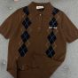 MIU MIU Cashmere knit polo shirt