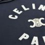 Celine Triomphe hoodie in cotton fleece