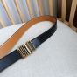LOEWE graphic belt in classic calfskin