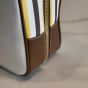 MIU MIU Beau canvas and leather bag