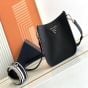 Prada Leather mini shoulder bag