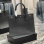 YSL Rive Gauche small tote bag in smooth leather