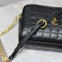 YSL CASSANDRE MATELASSÉ CARRÉ camera bag in lambskin