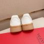 Valentino UPVILLAGE LOW TOP SNEAKER IN SPLIT LEATHER AND CALFSKIN NAPPA LEATHER