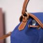 MIU MIU Canvas and leather backpack