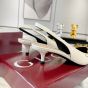 Women's slingback with Gucci Marina Chain