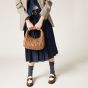 MIU MIU Leather penny loafers