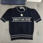 Christian Dior Short-Sleeved Sweater