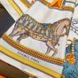 Hermès Grand Apparat forever scarf 90