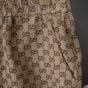 Gucci GG Supreme linen shorts