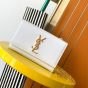 YSL KATE SMALL IN GRAIN DE POUDRE EMBOSSED LEATHER