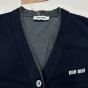 MIU MIU Silk cashmere cardigan sweater
