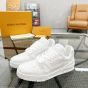 LV Trainer Distressed Sneaker