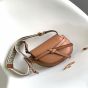 LOEWE Mini Gate Dual bag in soft calfskin and jacquard