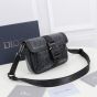 Mini Dior Hit the Road Messenger Bag with Flap