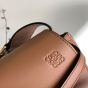 LOEWE Mini Gate Dual bag in soft calfskin and jacquard