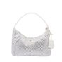 Prada Re-Edition Satin mini-bag with crystals