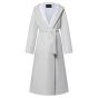 LV Reversible Signature Hooded Wrap Coat 