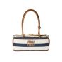 MIU MIU Beau canvas and leather bag