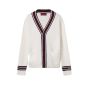 Gucci Wool knit cardigan with intarsia