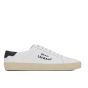 YSL court classic sl/06 embroidered sneakers in smooth leather