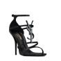 YSL CASSANDRA sandals in patent leather