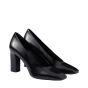 Prada Brushed leather pumps