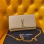 YSL KATE MEDIUM IN GRAIN DE POUDRE EMBOSSED LEATHER