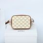 Celine SMALL BUCKET IN TRIOMPHE CANVAS AND CALFSKIN