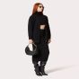 Valentino SMALL VLOGO MOON HOBO BAG IN GRAINY CALFSKIN WITH CHAIN