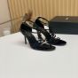YSL CASSANDRA sandals in patent leather