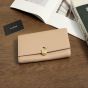 LOEWE Pebble continental wallet in shiny nappa calfskin