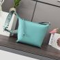 LOEWE Small Cubi crossbody bag in supple smooth calfskin and jacquard