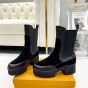 LV Laureate Platform Chelsea Boot