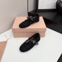 MIU MIU Mesh fabric ballerinas