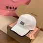 Miu Miu Drill baseball cap