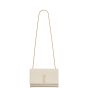 YSL KATE MEDIUM IN GRAIN DE POUDRE EMBOSSED LEATHER