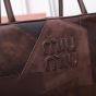 MIU MIU Leather patchwork Beau bag
