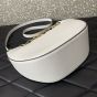 Valentino SMALL VLOGO MOON HOBO BAG IN GRAINY CALFSKIN WITH CHAIN