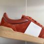 Valentino UPVILLAGE LOW TOP SNEAKER IN SPLIT LEATHER AND CALFSKIN NAPPA LEATHER