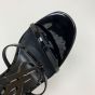YSL CASSANDRA sandals in patent leather