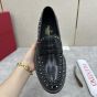 VALENTINO GARAVANI GENTLEGLAM DERBY SHOE IN CALFSKIN