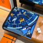 Hermès Le Carrousel du Tigre Royal scarf 90