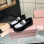 MIU MIU Leather penny loafers