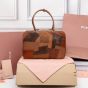 MIU MIU Leather patchwork Beau bag